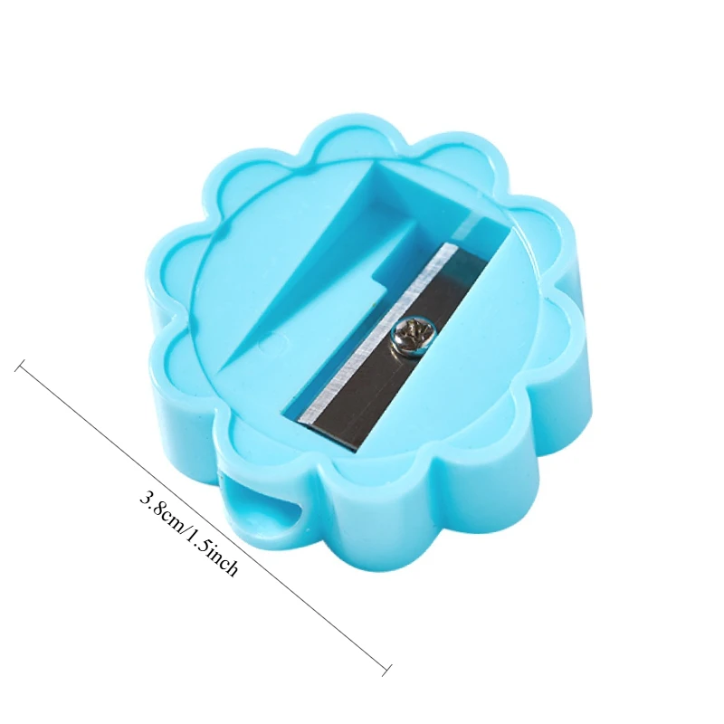 Immagine 3: 10 mini affilapenne assortiti, colorati, portatili, per materiale scolastico, bomboniere, articoli per ufficio e studio