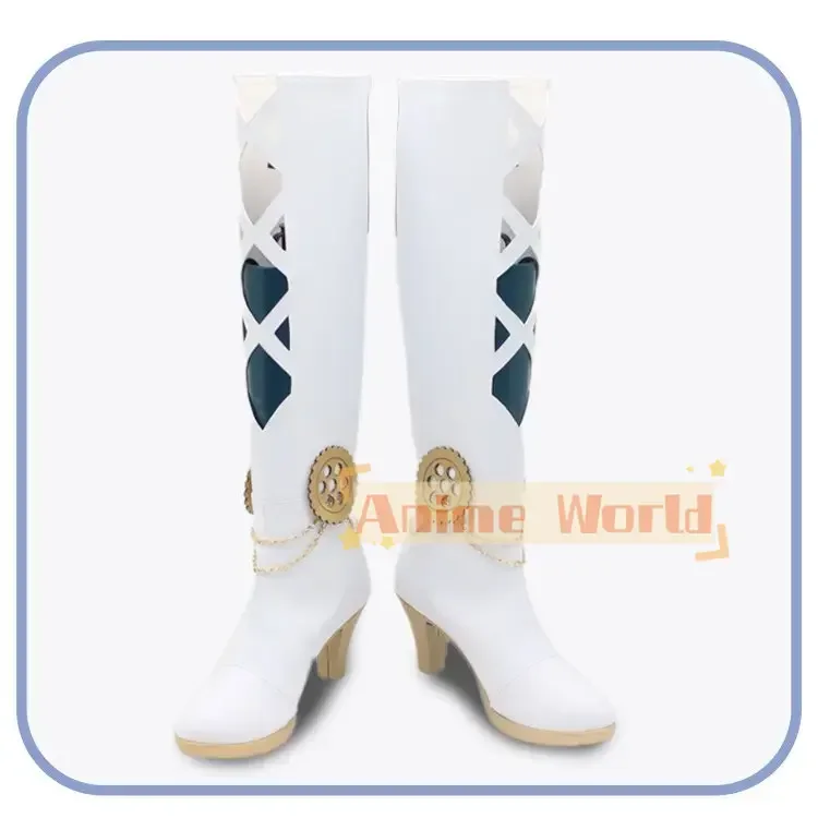 Nightcord op 25-cosplay schoenen ASAHINA MAFUYU dameskostuums komische PU-laarzen Halloween carnaval laarzen op maat gemaakt