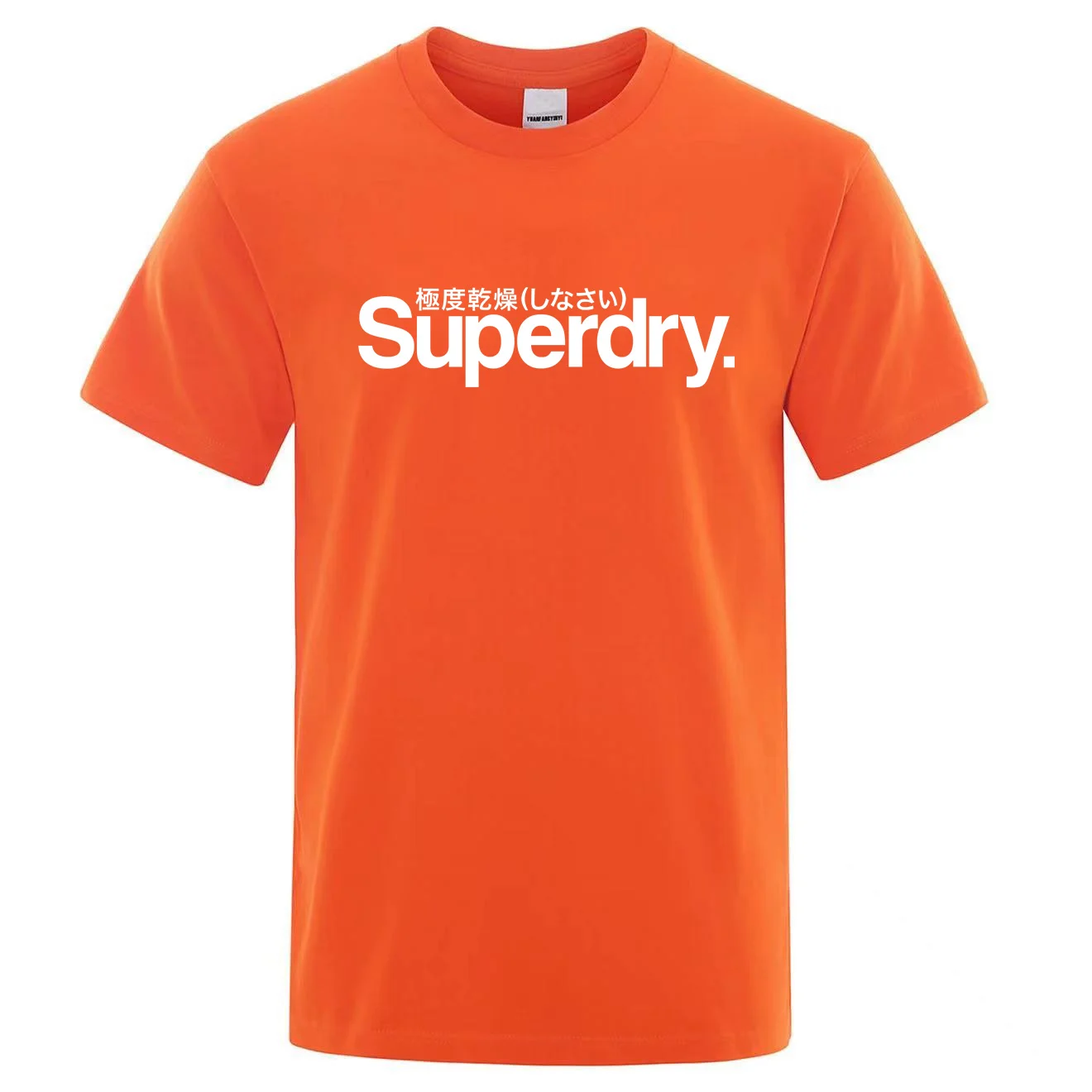 Superdry Printed Men\'s Summer 100% Cotton Comfortable, Breathable, Casual, Fashionable Retro T-shirt Outdoor Men\'s Street Clothi