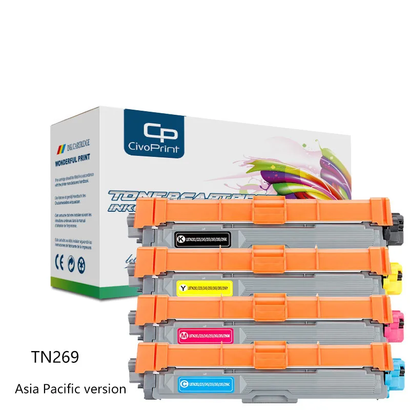 Asia Pacific Hot TN269 tn269xl toner cartridge compatible for Canon HL-L3280 L3240 L3220 L3760 L8340  L3560 toner with chip