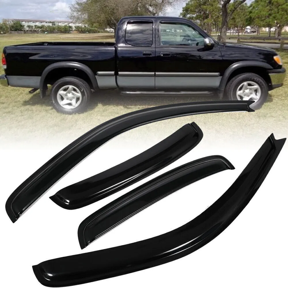 

Дефлекторы окон (ветровики) для Toyota Tundra Extended Cab 2000-2006 годов выпуска