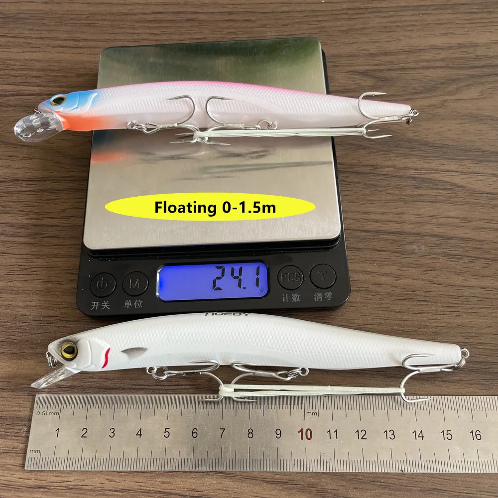 Noeby 15cm 23g Big Minnow Fishing Lures Floating Wobbler 3D Swimbait Isca Artificial Hard Bait Crankbait Bass Carp Pesca Tackle