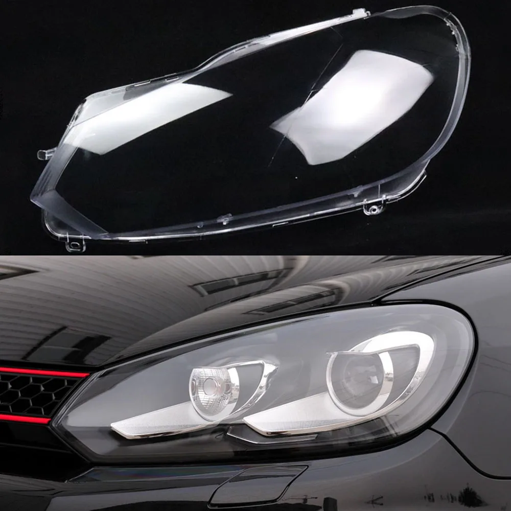 フォルクスワーゲンのヘッドライトカバー,キセノンゴルフ6用カバー,gti