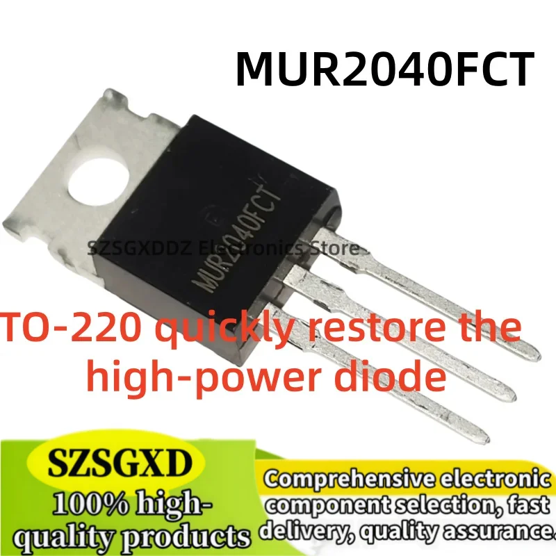 10-20-30-50piezas 100% nuevo TO220 MUR2040FCT TO-220 MUR2040FCT quickly restore the high-power diode In stock