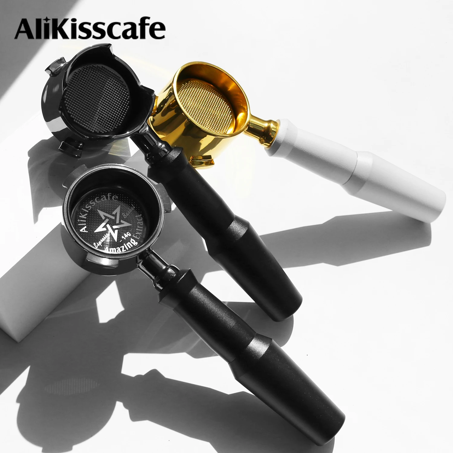 51mm Coffee Bottomless Portafilter Naked for Delonghi Dedica EC680 La Specialista EC9555 EC9335 Espresso Accessory Barista Tools