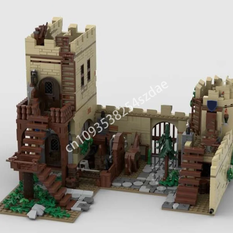 

1878 шт. MOC CASTLE BLACK FALCON (PART 1) Строительные блоки Космическая воображение Рождественская игрушка Подарок DIY Конструкция для взрослых