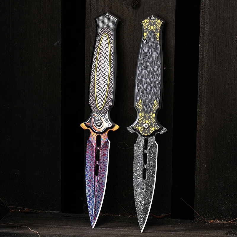 Outdoor Folding Knife, Portable Outdoor Knife, High Hardness Multifunctional Folding Knife