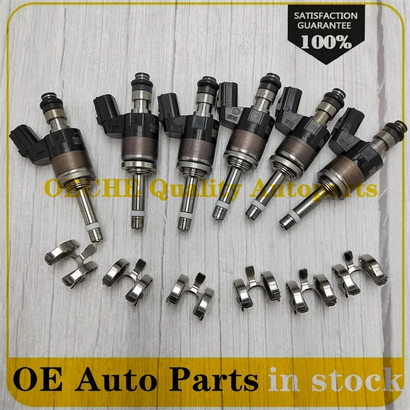 

6 комплектов 16010-RLV-315 топливных форсунок для Honda 16010-RLV-315 16010RLV315 16010 RLV 315 16010-RLV-305 16010RLV305