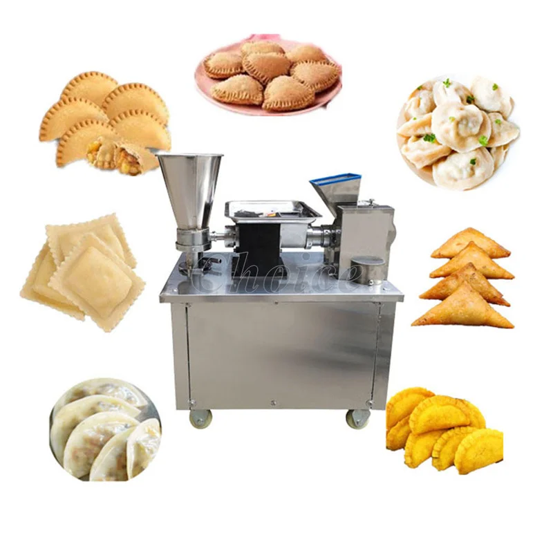 

Automatic Dumpling Making Machine Stainless Steel Commercial Samosa Making Machine Spring Roll Empanada Gyoza Maker