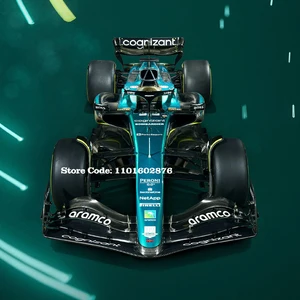 Bburago-Modell der Cast League, Sammelspielzeug, 1:43, F1, Aston Martin, Aramco, F1-Team, AMR23, 2023, #14, Alonso, #18 8 Hauptverkaufsautos Formel 1 - №4