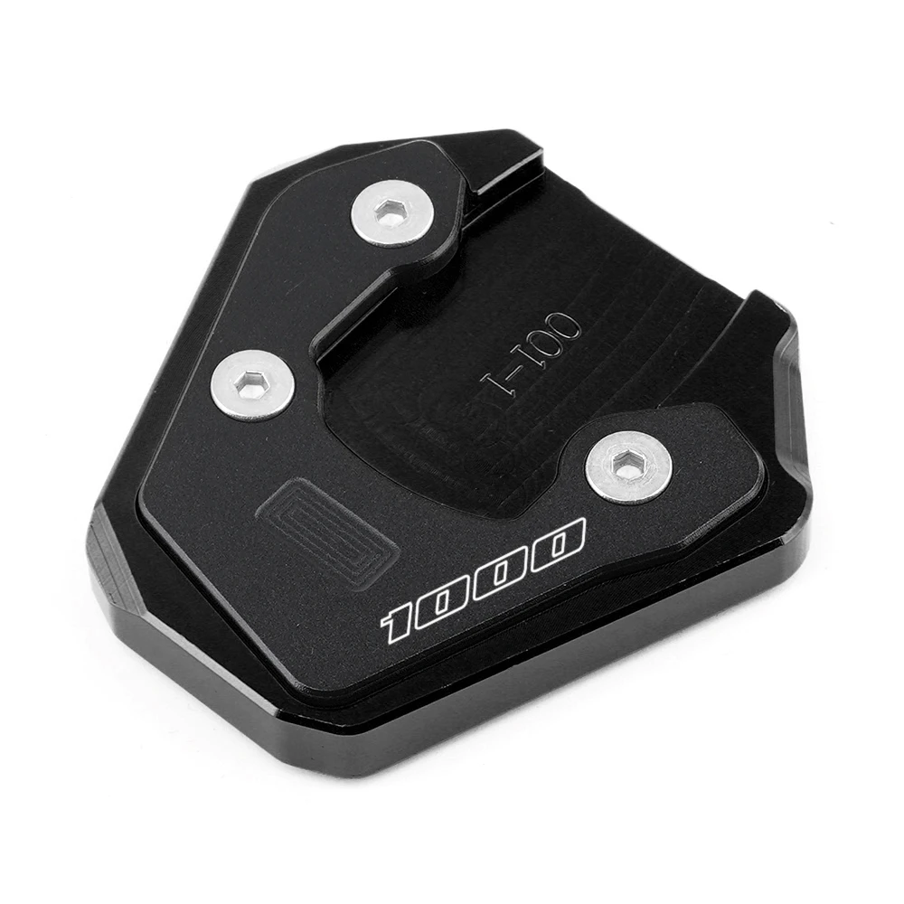 For SUZUKI GSX-S750 GSX-S1000 GSXS750 GSXS1000 GSX S 750 1000 CNC Kickstand Foot Side Stand Enlarge Pad Extension Support Plate