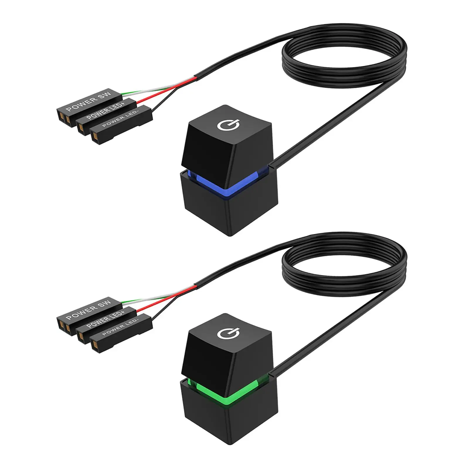 External Remote Switch Button with Extension Cable Accessories for Home Cafe