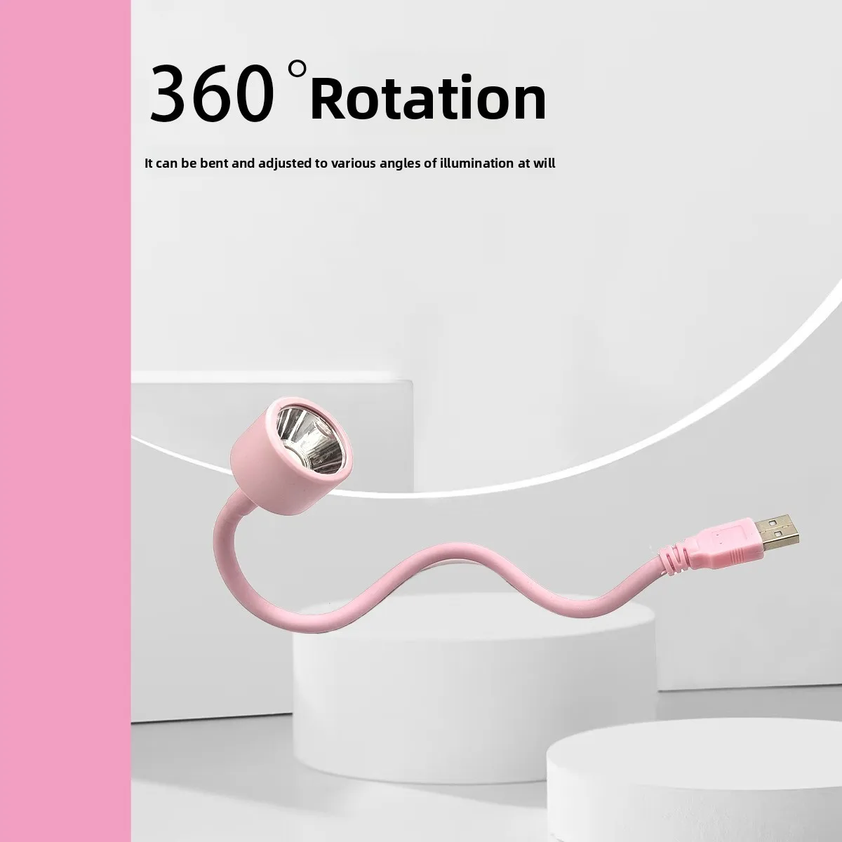 Mini Nageldroger UV LED Nagellamp Opvouwbare USB-uithardingslichten Bureaulamp voor gellak Sneldrogende Nail Art Droger Manicure Tool