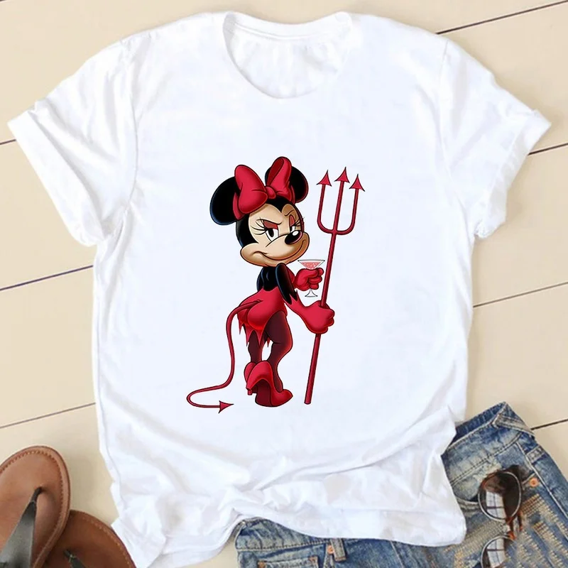 Minnie Mickey Mouse Patches for Clothes T Shirts Fashion Disney Iron-on Transfers for Clothing Heat Transfer Stickers Appliqued