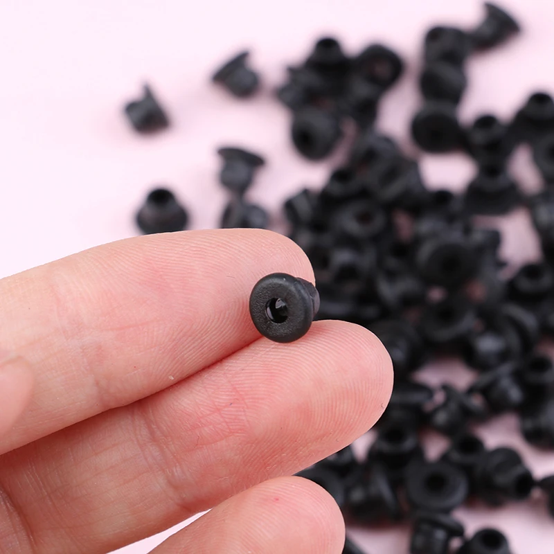 100 PCS Rubber Grommets Nipples For Tattoo Machine Needles Armature Bar Supplies