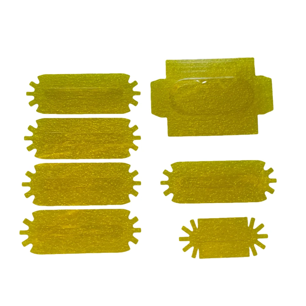 

10/50pcs 7D Hifu Cartridge Yellow Sticker Patch Universal Ultrasonic Knife Cartridges Waterproof Film