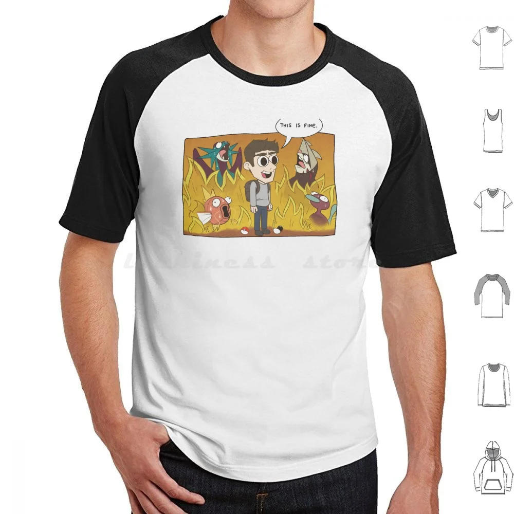 This Is Fine T Shirt Men Women Kids 6xl Fine Ludwig