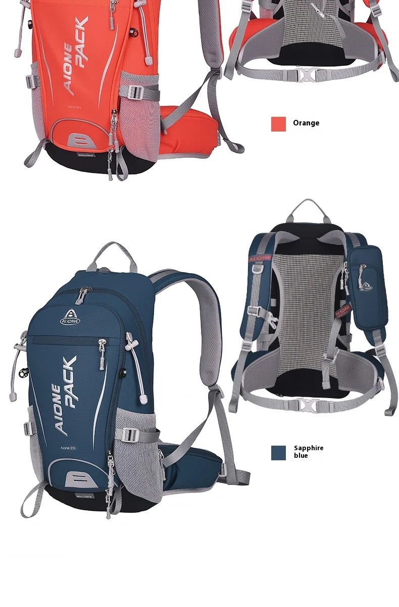 Aione Leichter Wanderrucksack, 25 l, Wander-Tagesrucksack, leichter Fahrradrucksack, atmungsaktiver Tagesrucksack für Damen und Herren – Detail 13