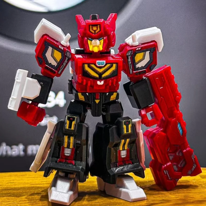 SEMBO BLOCK assembler bloc de construction Figure métal CARDBOT 2 bleu flic Mega Teuleokeo Mega Ambler jouet modèle ornement cadeau