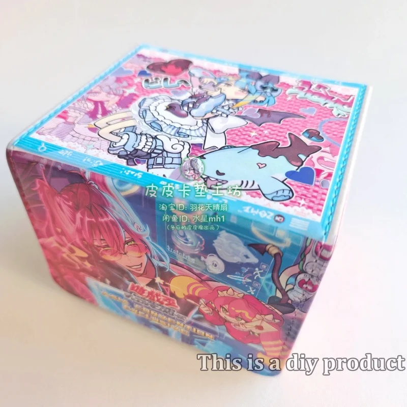 

Diy Yu-Gi-Oh! Evil Twin Ki-sikil Large-capacity Board Game Card Box with Different Paintings Game Collection Card Storage Box