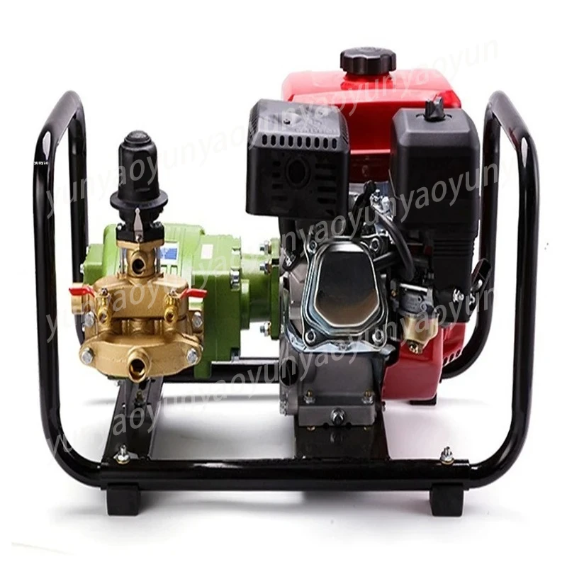 Spray Direct Connected GasolineHigh-Pressure Spray Agricultural Three Cylinder Plunger Pump Four Stroke Spray