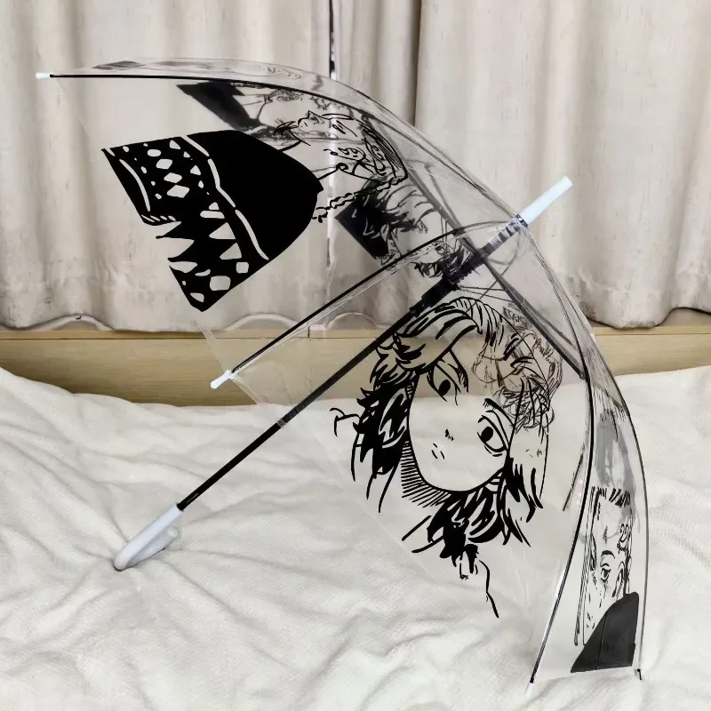 Tokyo Revengers Manjiro Sano Ryuguji Ken anime peripheral creative cartoon long-handled hand-painted graffiti manual umbrella