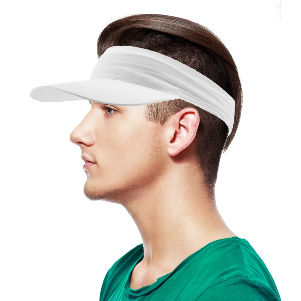 قبعة واقية من الشمس قابلة للتنفس، قبعة علوية فارغة مضادة للأشعة فوق البنفسجية للحماية من الشمس، قبعة رياضية صيفية سريعة الجفاف للنساء والرجال