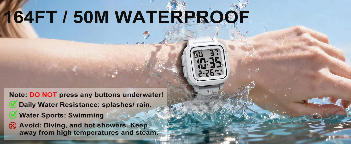 Outdoor Sports Digital Watch description 2