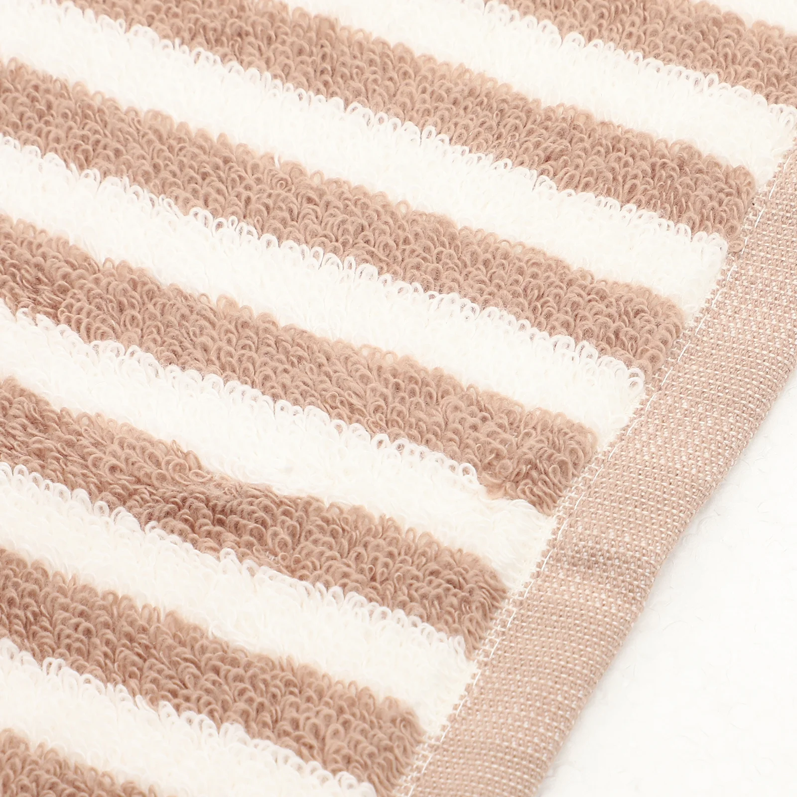 

Striped Kitchen Dish Towel Supple Comfortable Cotton Fabric Water Absorbing Cleaning Rag for Household Cooking Convenient Daily