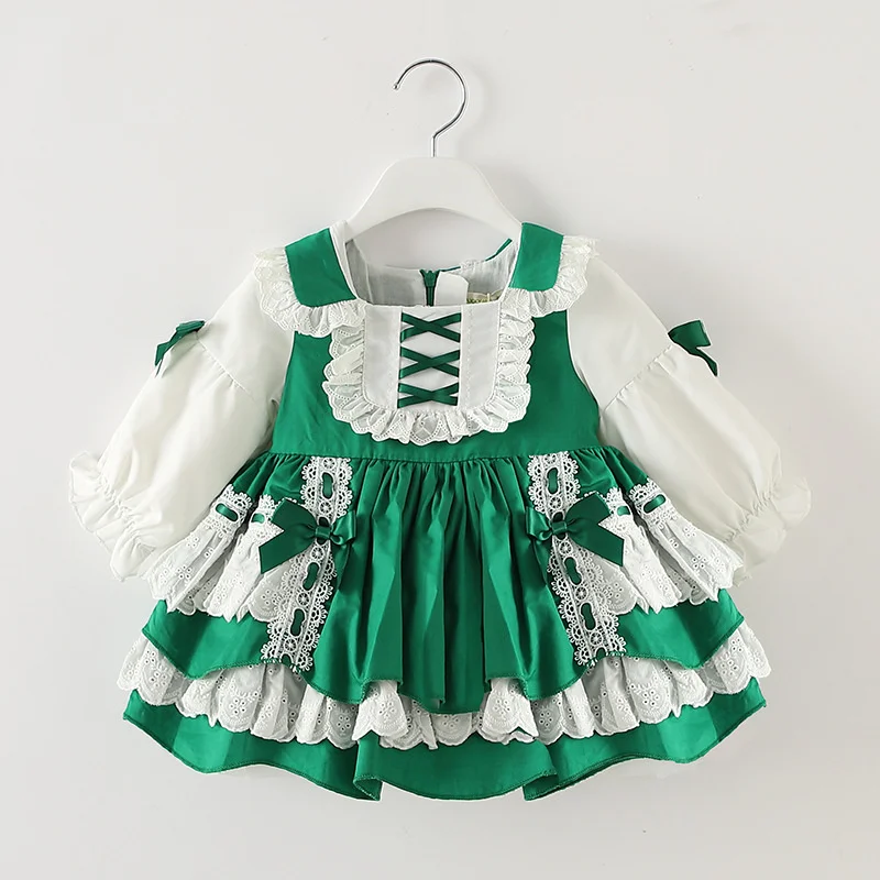 Automne Nouveaux Enfants Robe Lolita Doux Style Étranger Lolita Robe enfants Robe Robe de Princesse Moelleux