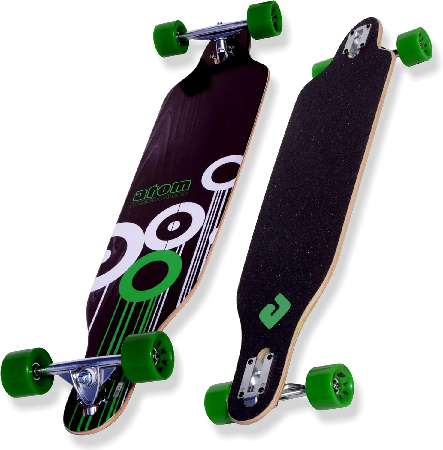 41-Inch Drop-Through Longboard for Smooth Downhill Carving and Commuting