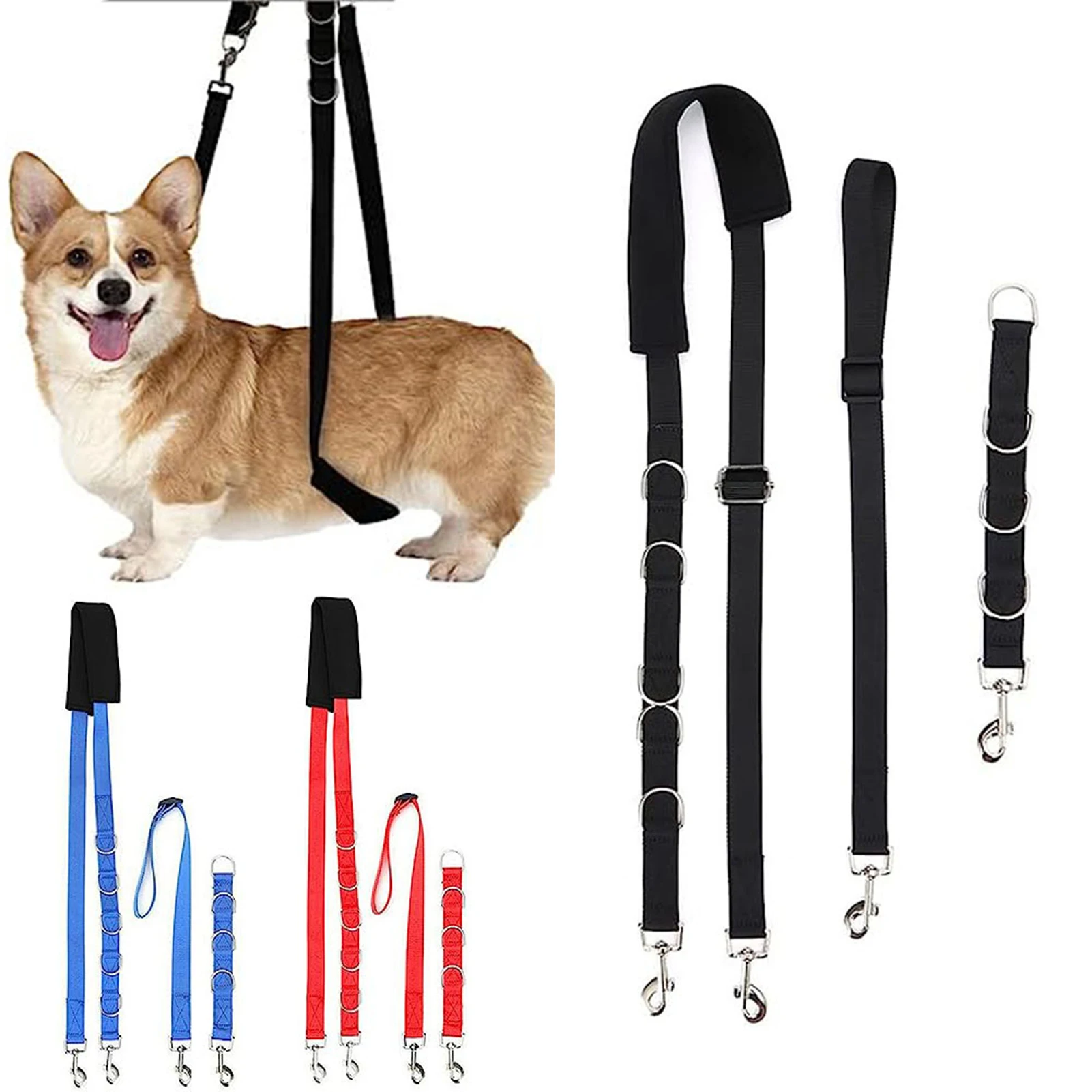 

Adjustable Pet Grooming Rope Pet Grooming Kit with Adjustable Extension Strap Multi-functional Grooming Rope Dog for Bathing