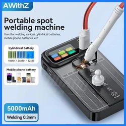 AWithZ MC2 MC1 4000mAh saldatrice a punti portatile Micro saldatrice a punti per IPhone Andriod 18650 batteria Flex Kit di strumenti di riparazione Set