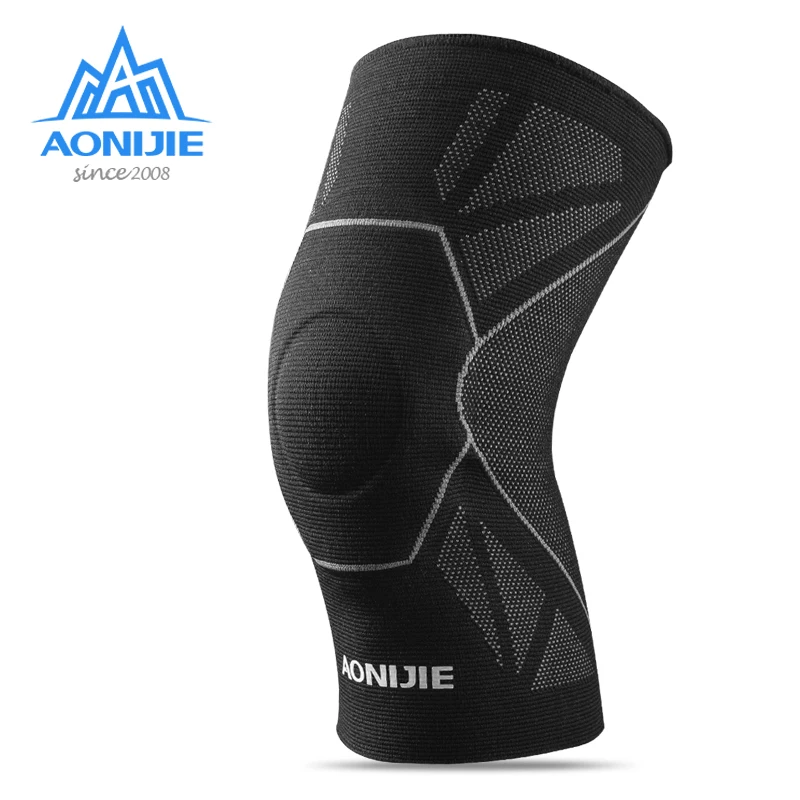 

AONIJIE One Piece Protective Knee Brace Support Compression Sleeve Knee Pad Wrap Volleyball Kneepad For Arthritis Running E4108