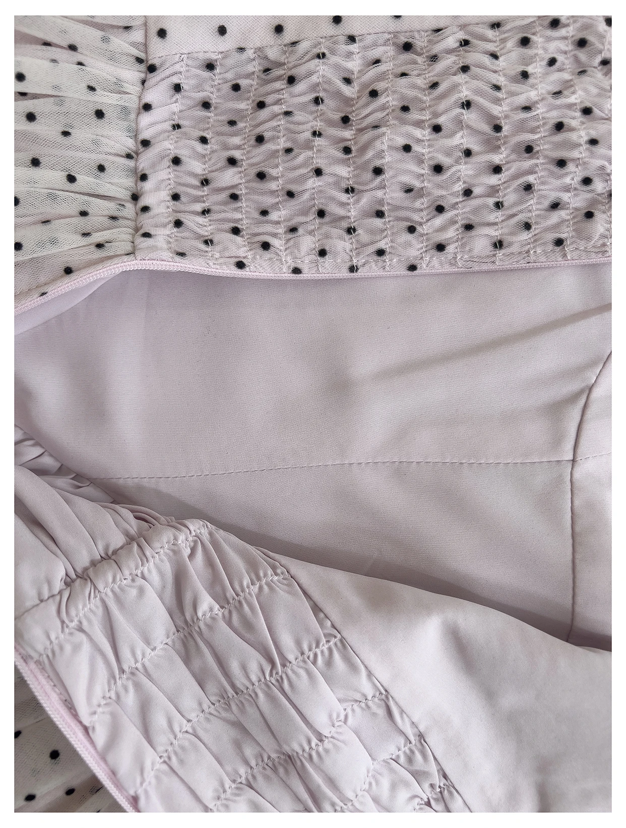 تنورة Dense Dot Emed شيفون لحفلات الزفاف Dr P باللون الأرجواني معلقة بحاشية منتفخة تنورة طويلة للسهرة...