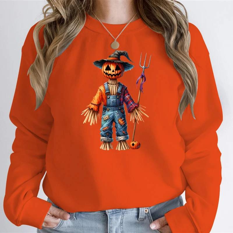 Halloween Hoodie Spooky Season Hoodie Sweatshirts Hip Hop Streetwear Men Women Casual Sportwear Pullover Halloween Oversize Tops