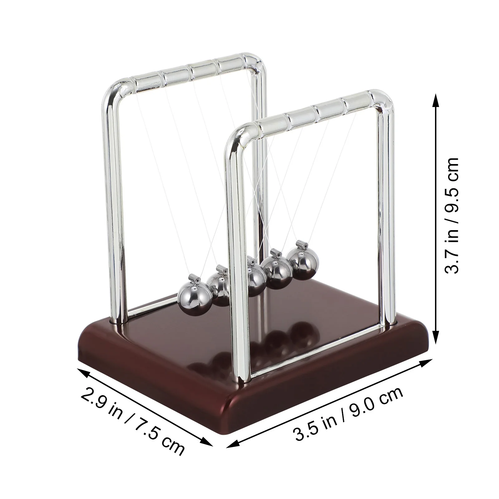كرات التوازن المعدنية البلاستيكية المتينة أداة تدريس الفيزياء مكتب ديكور المنزل الضغط الطاقة