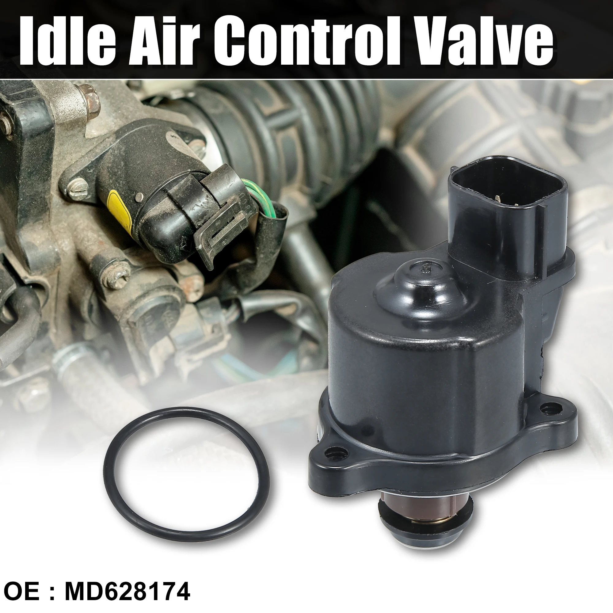 

Uxcell Idle Air Control Valve MD628174 for Chrysler for Dodge for Mitsubishi 1999-2006