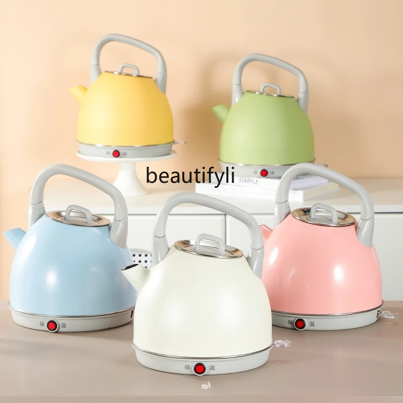 غلاية كهربائية سميكة من الفولاذ المقاوم للصدأ ومضادة للحرق الجاف، غلاية كهربائية سعة 3 لتر، فشل طاقة أوتوماتيكي منزلي