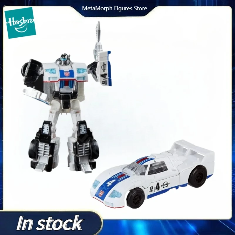 

Original Hasbro Transformers Power of The Primes E1125 AUTOBOT JAZZ Deluxe Class Anime Figure Action Toy Collection Model