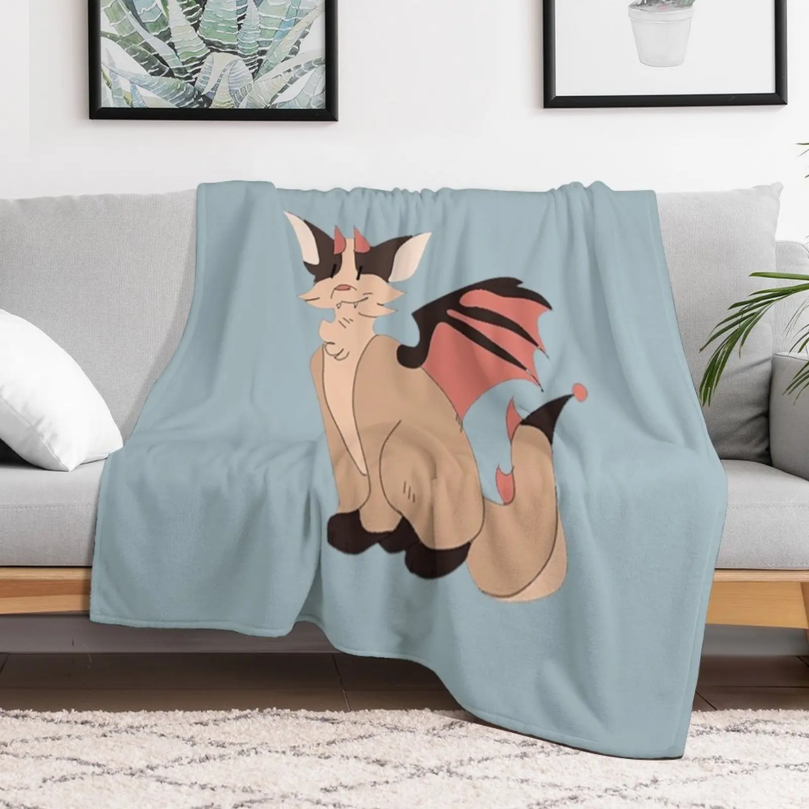 adopt me bat dragon 1 Throw Blanket Hair Summer Luxury Brand For Decorative Sofa Blankets