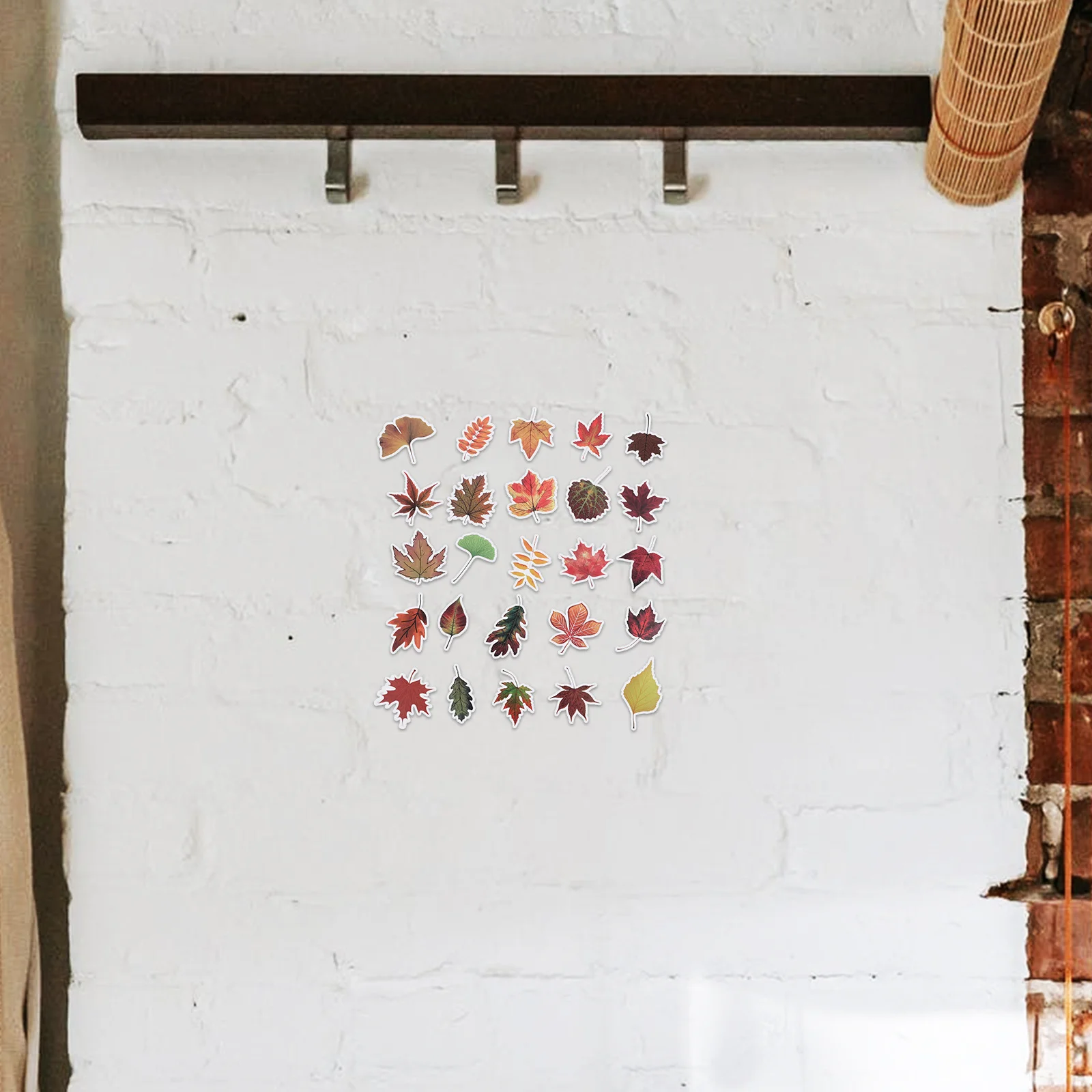 

200pcs Autumn Decorations Fall Leaves Cutouts Maple Leaf Paper Shapes For Bulletin Board Border Trim Craft Classroom Office