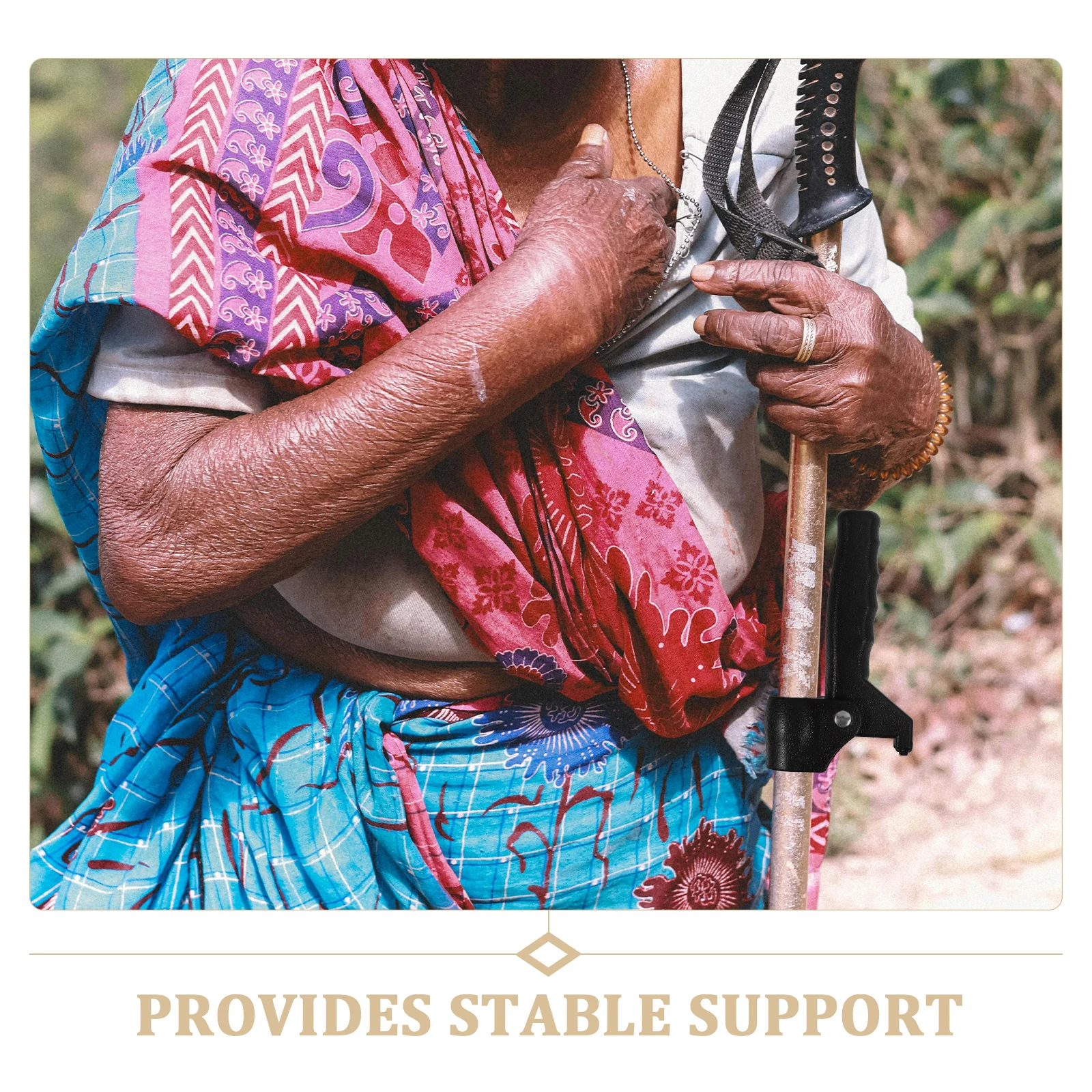 

22mm Diameter Assistive Cane Foldable Elderly Walking Stick Power Handle Support Stable Grip Stand Aid Crutch Accessories