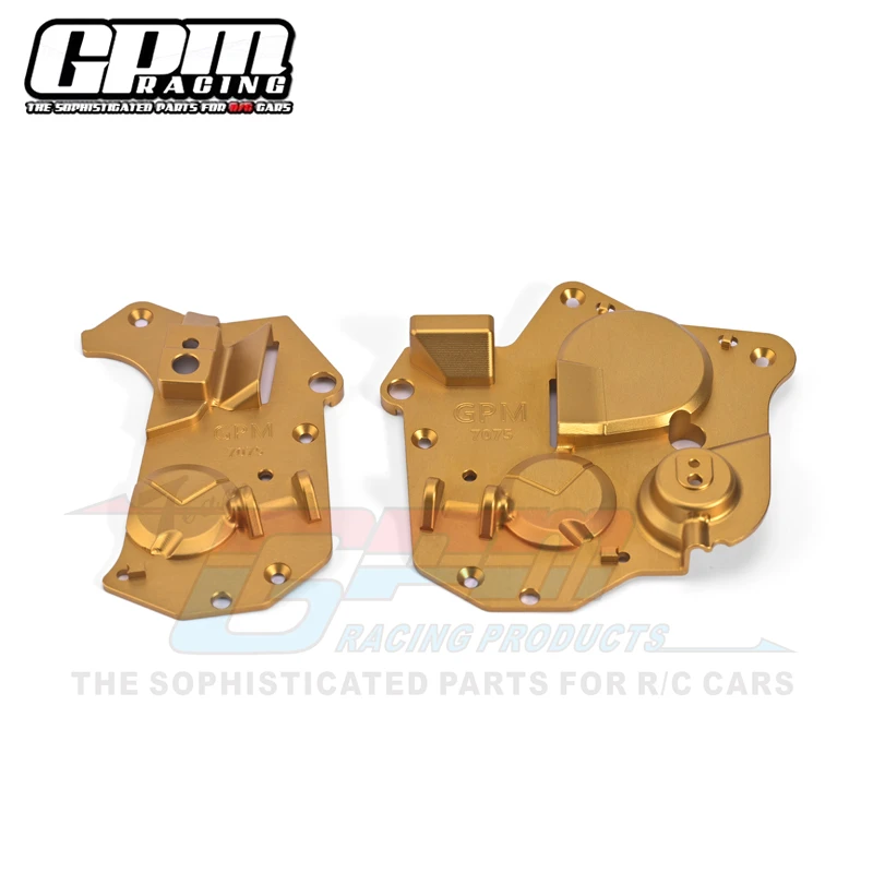 Chassis Side Cover Set para motocicleta, GPM CNC Alu 7075, LOS261014, LOS261014