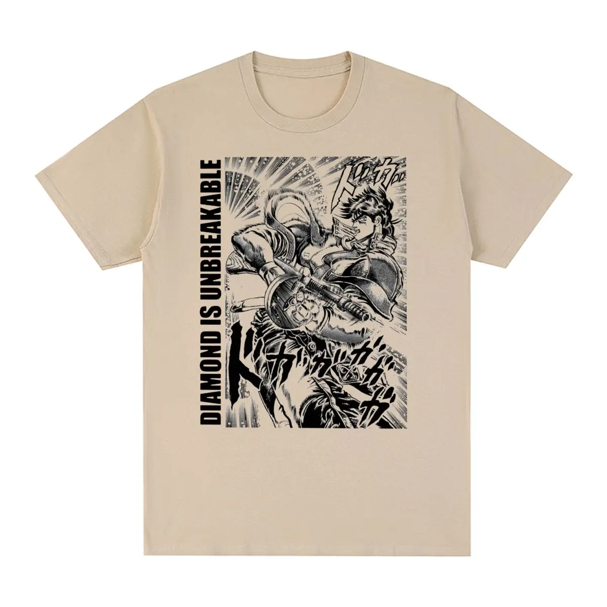 Jojo Bizarre Adventure Japanese Anime Vintage T-shirt Cotton Men T shirt New Tee Tshirt Womens Tops