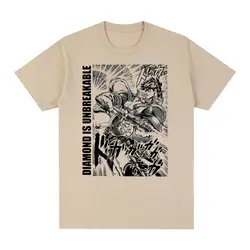 Jojo Bizarre Adventure Japanese Anime Vintage T-shirt Cotton Men T shirt New Tee Tshirt Womens Tops