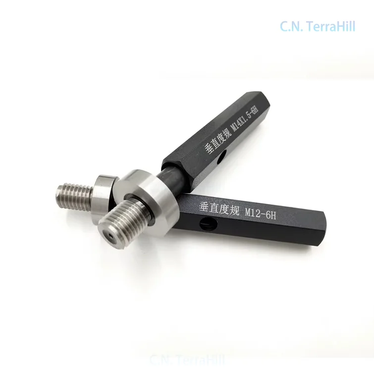 Thread Perpendicularity Gauge Coaxiality Plug Gauge Thread Positioning Gauge Thread Hole Position Measuring Tool Three