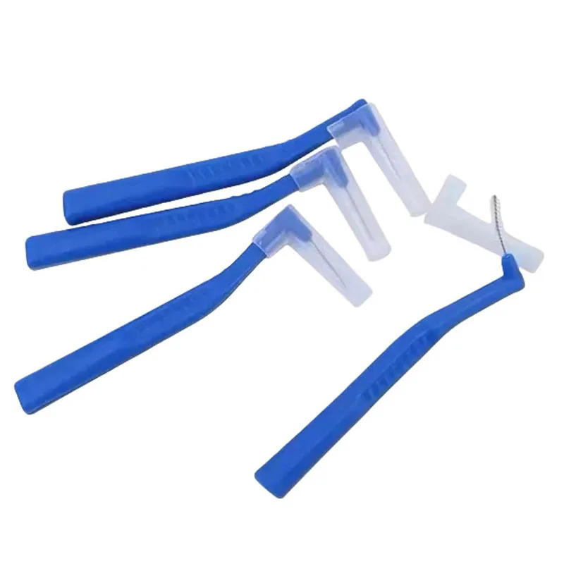 فرش بين الأسنان نظافة الفم خيط تنظيف الأسنان L شكل مسواك لينة تقويم الأسنان الأسنان صحية فرش الأقواس فرشاة الأسنان