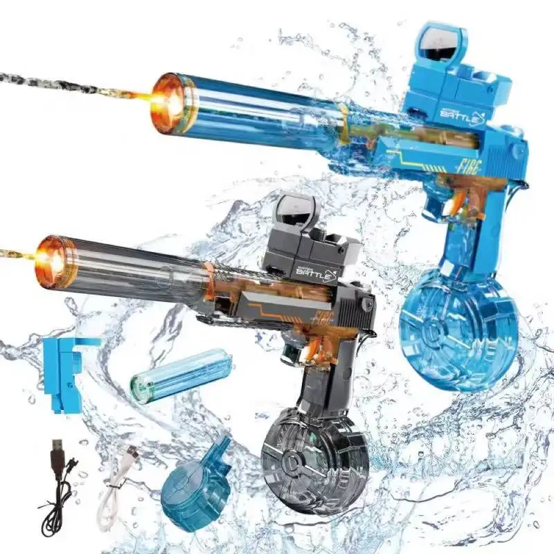 

New Desert Eagle Electric Water Gun Automatic Water Spray Gun Summer Entertainment Water Battle Toy Gifts