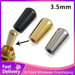 Metal 3 Way Toggle Switch Tip Replacement Switch Tip Les Paul Or SG Style Electric Guitars Guitar Parts Switch Tip 3.5mm Screws